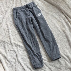 Nike Youth Gray Logo Joggers